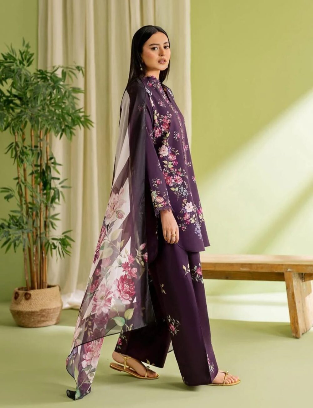 Nazo Farshi 3PC Lawn Set